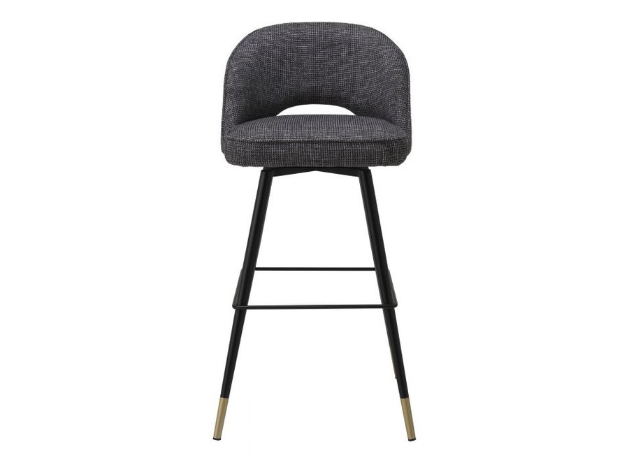 Tabouret de bar 'Cliff' set de 2 - Rocat black