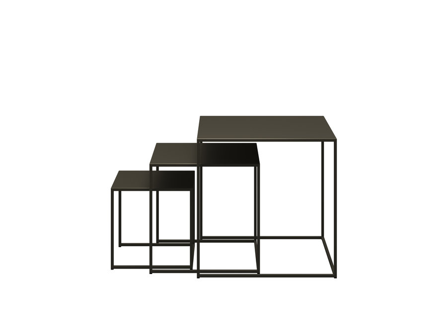 Side tables 'Milano' - Brown