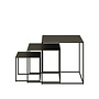 Side tables 'Milano' - Brown