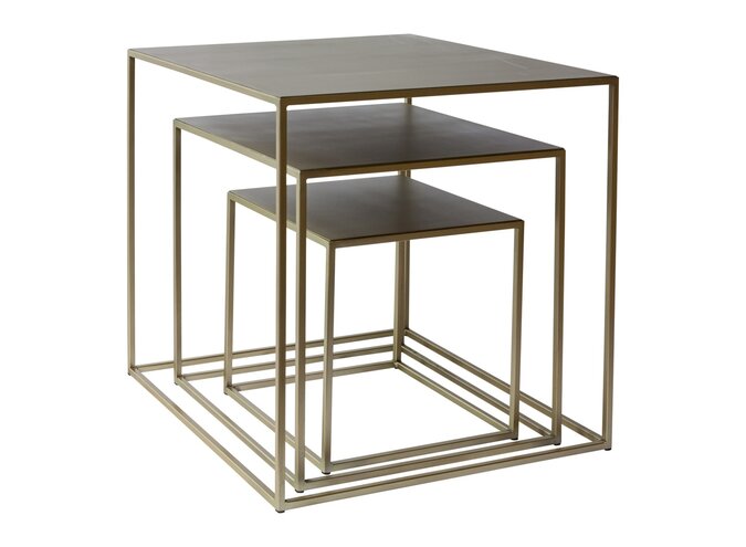 Tables d'appoint 'Milano' - Gold