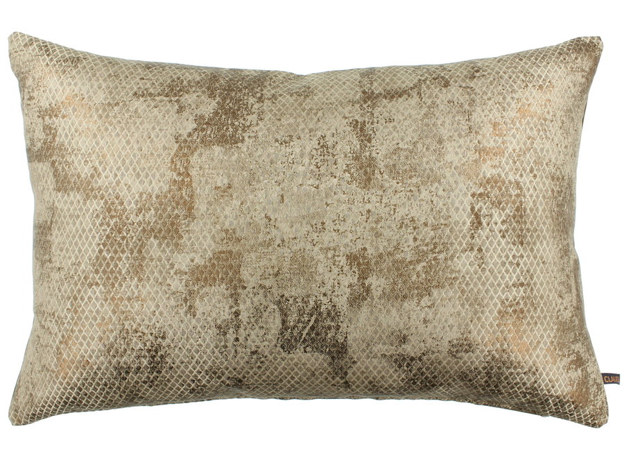 Decorative pillow Phyton W|Exclusives Bronze