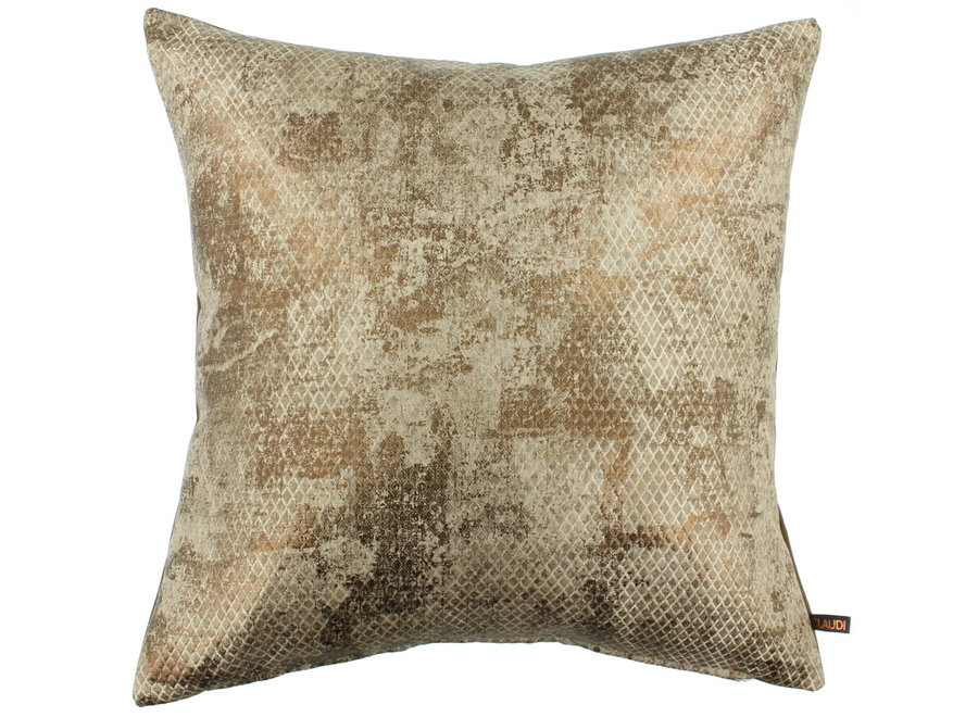 Coussin Phyton W|Exclusives Bronze