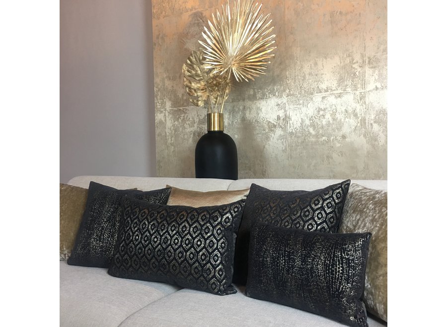 Decorative pillow Balona W|Exclusives Black/Gold