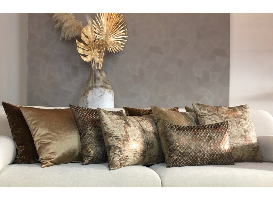 Decorative cushion Severo W|Exclusives Bronze