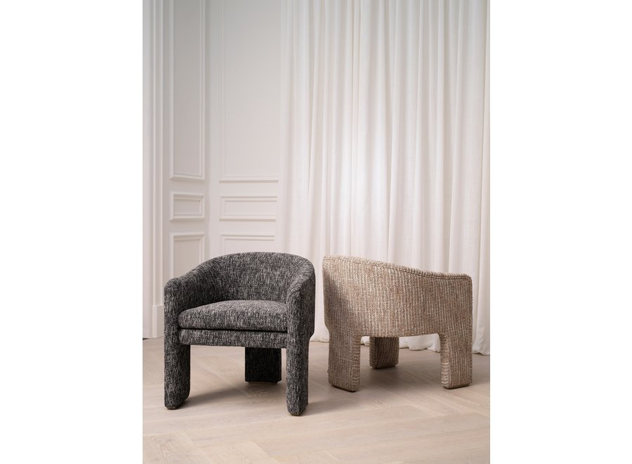 Chair 'Pebbles' - Cambon black