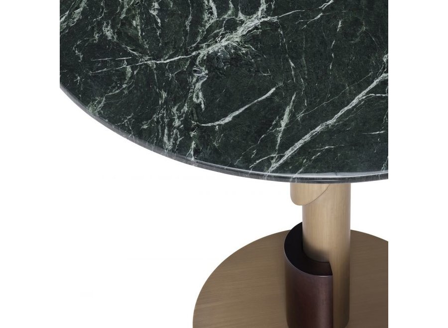 Dining table 'Flow' - Green Marble