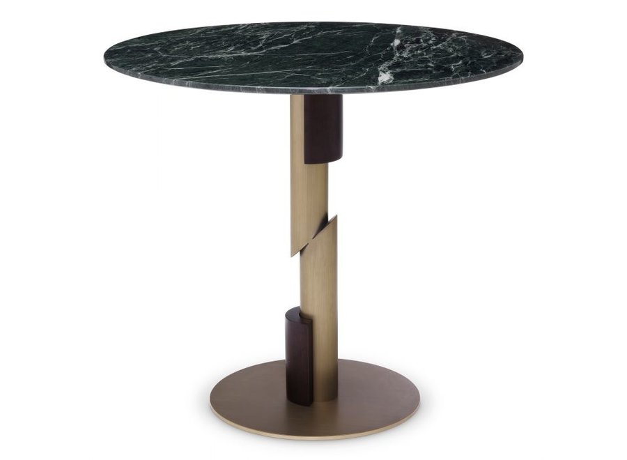 Dining table 'Flow' - Green Marble