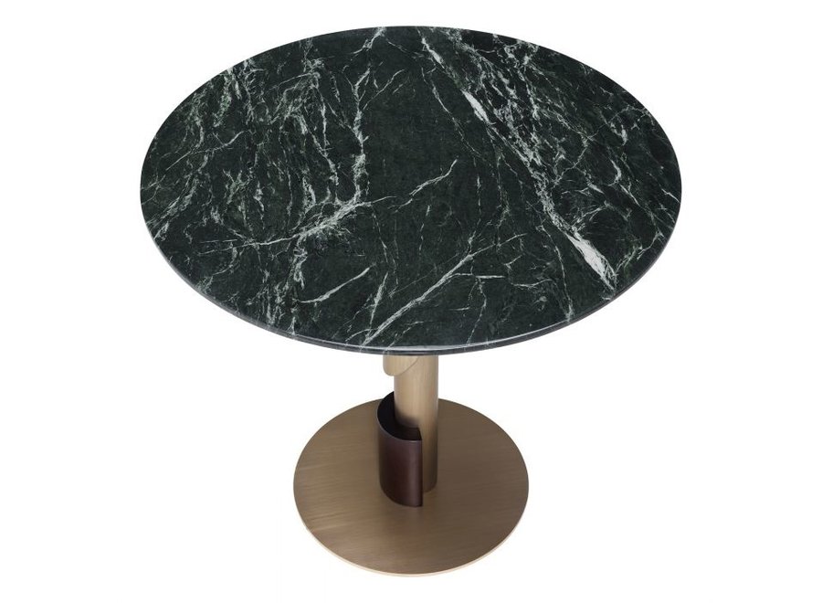 Dining table 'Flow' - Green Marble