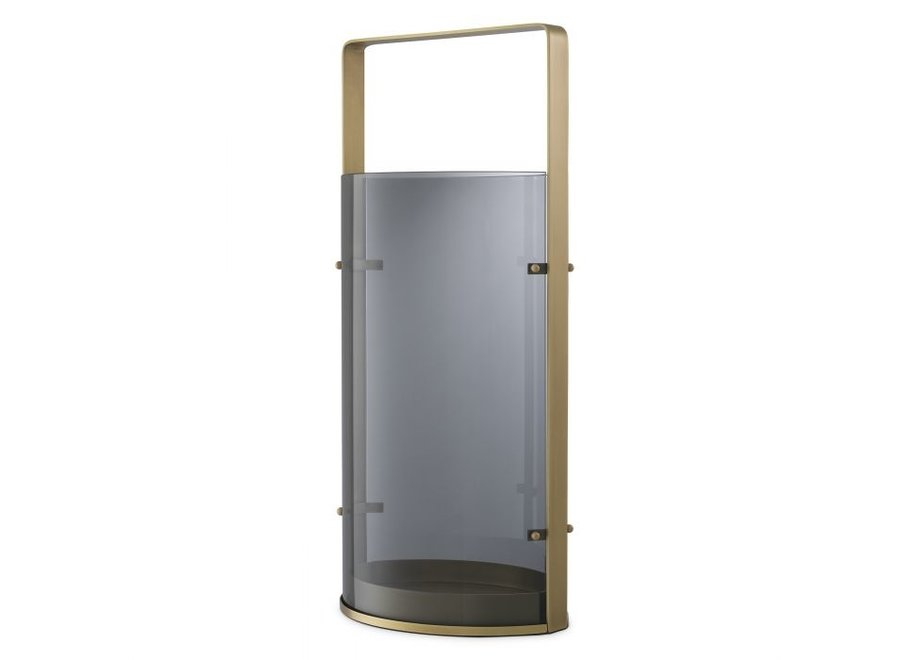 Windlicht 'Reid' L Brass