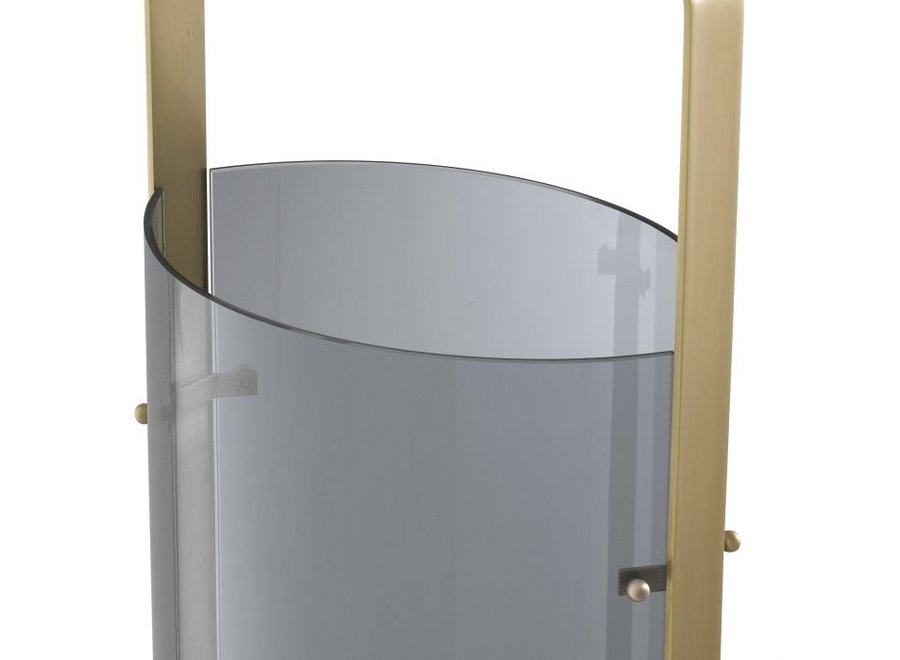 Windlicht 'Reid' L Brass