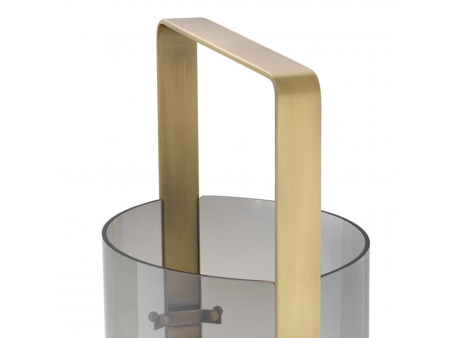 Bougeoir 'Reid' L Brass