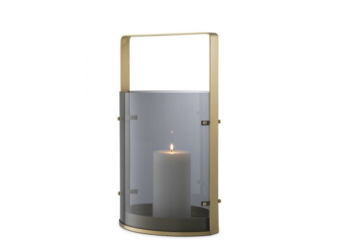 Windlicht 'Reid' S Brass