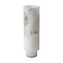 Teelicht aus Alabaster 'Lascar' - L - White