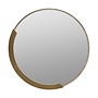 Round mirror 'Garda' - Gold
