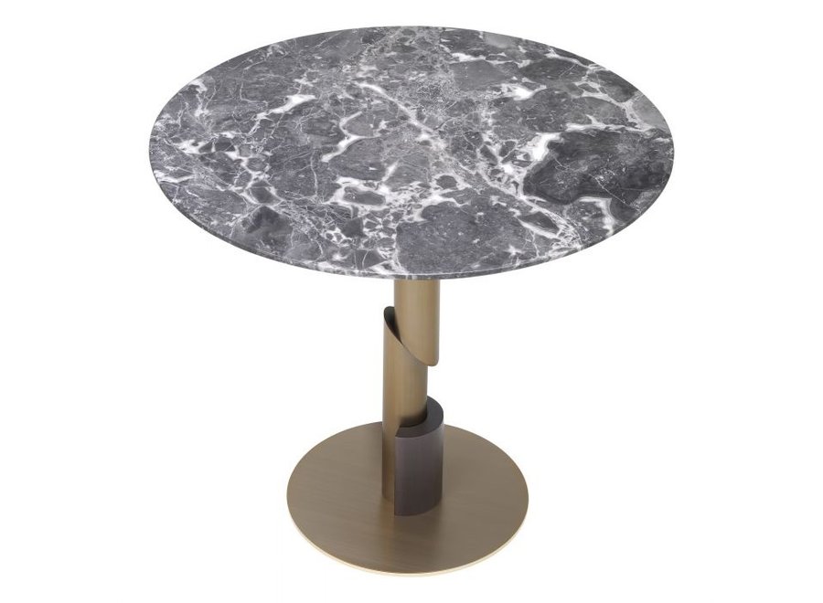 Dining table 'Flow' - Grey Marble