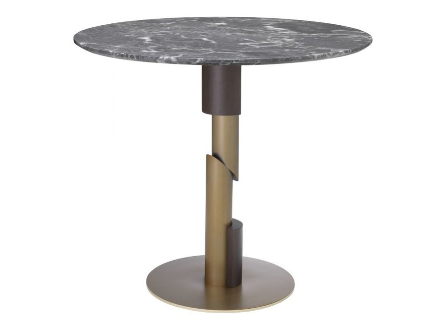 Dining table 'Flow' - Grey Marble