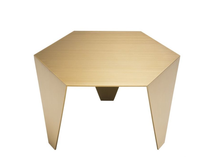 Table d'appoint 'Metro Chic' - Brass