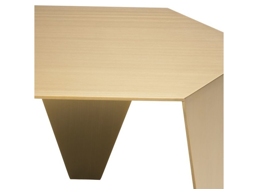 Table d'appoint 'Metro Chic' - Brass