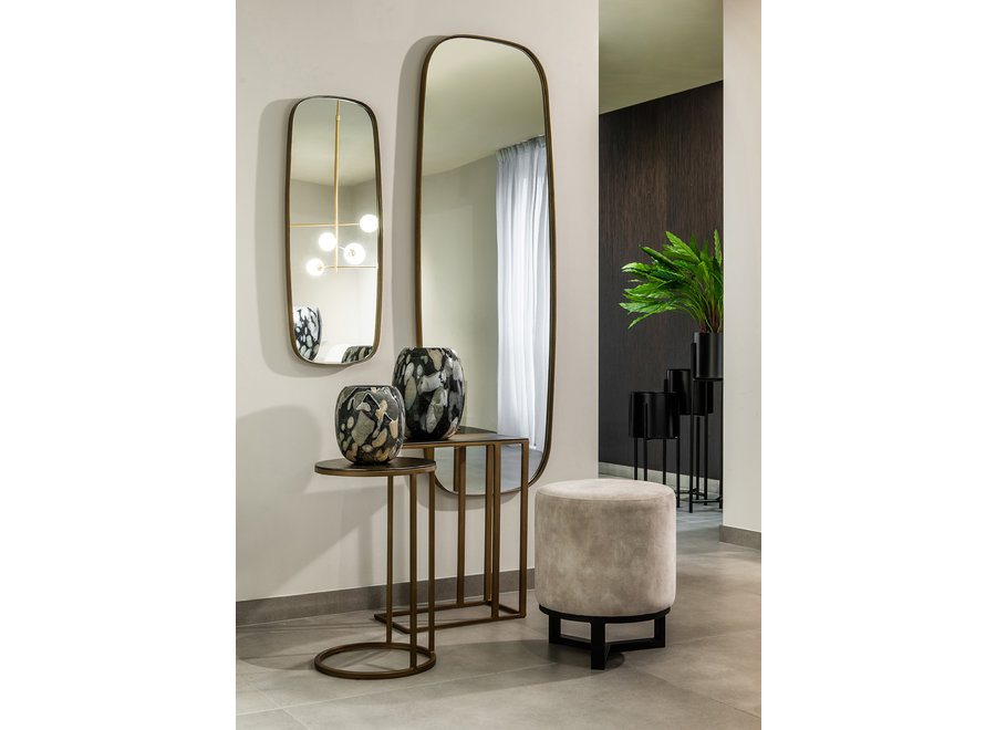 Plantenbak  'Juniper' op voet black - S