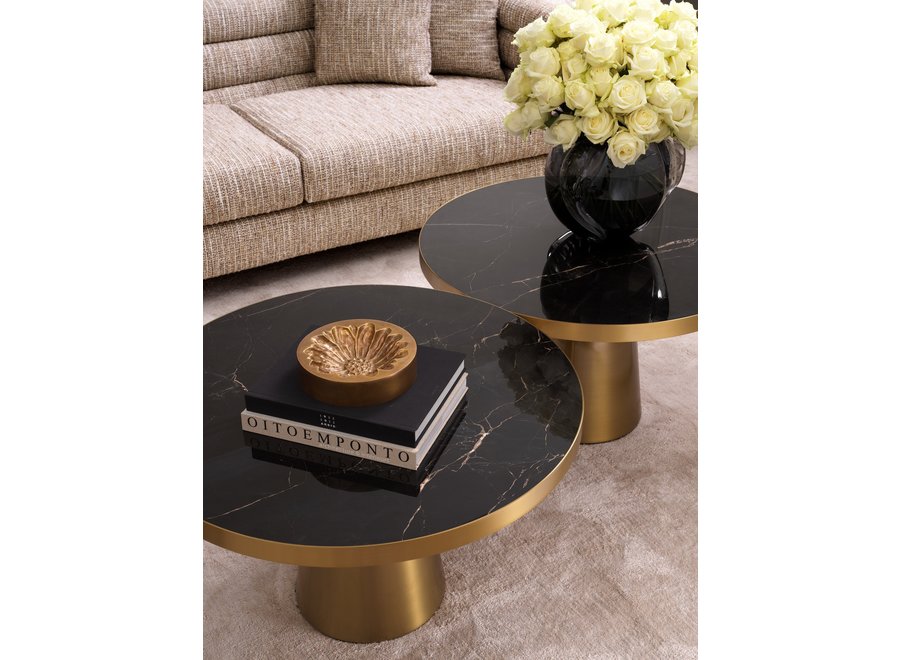 Table basse 'Soren' - Brass