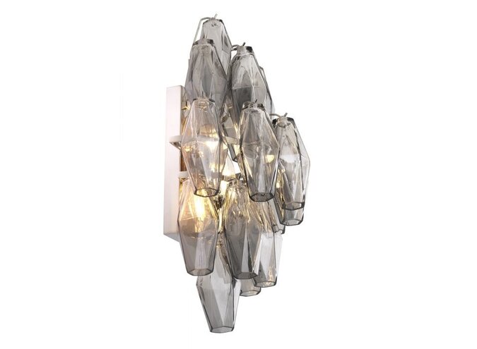 Wandlamp Benini - Nickel