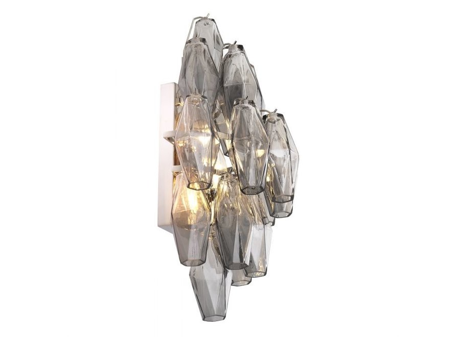 Wall lamp 'Benini' - Nickel