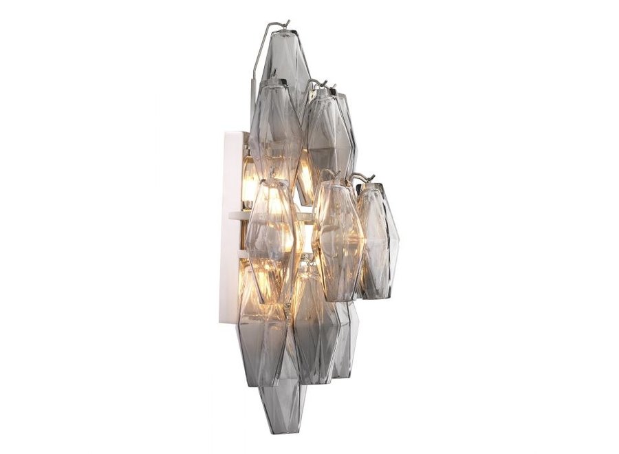 Wall lamp 'Benini' - Nickel