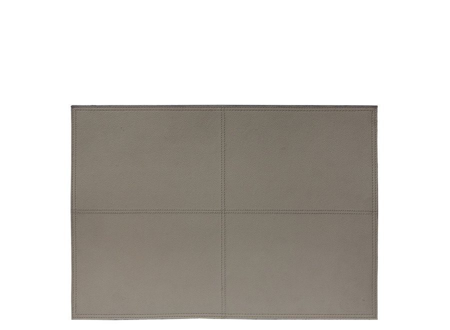 Platzdecken 'Marcus' Taupe - Set aus 2