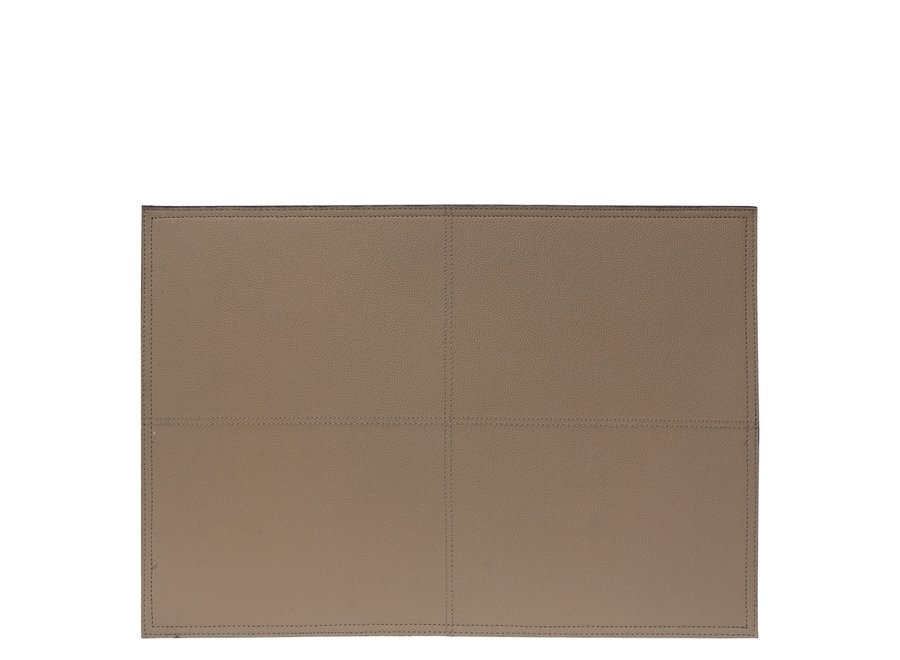 Platzdecken 'Marcus' Beige - Set aus 2