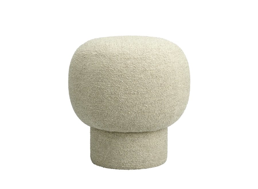 Pouf 'Champagne' Barnum Bouclé 07