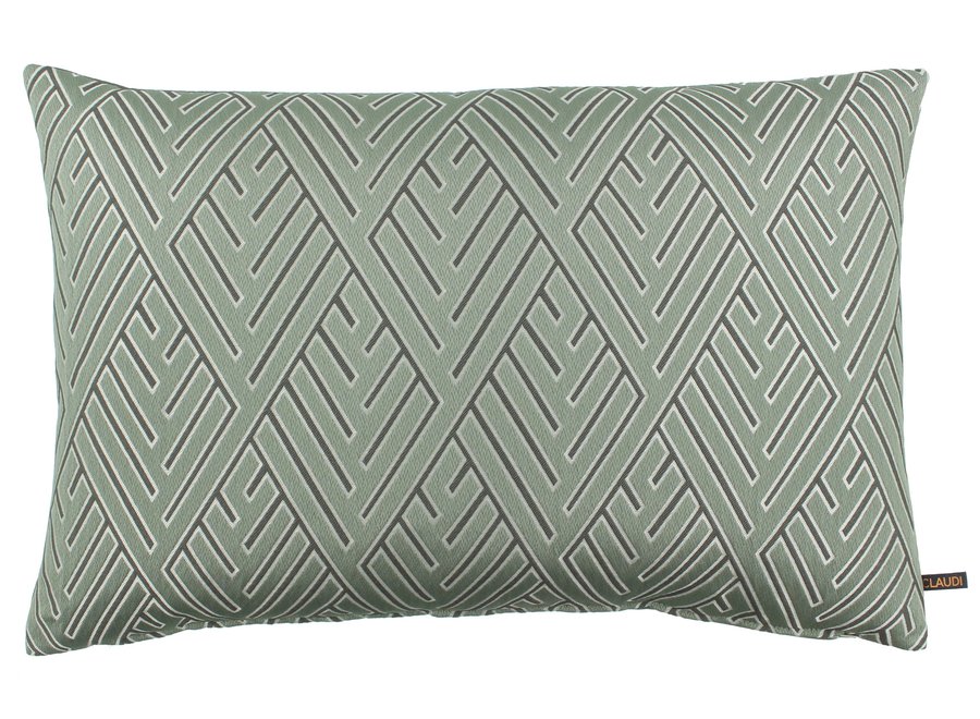 Decorative pillow Devlin Dark Mint