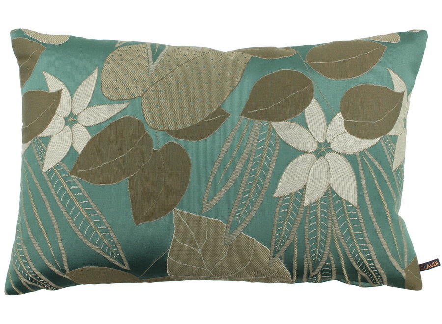 Decorative pillow Ucello Dark Mint