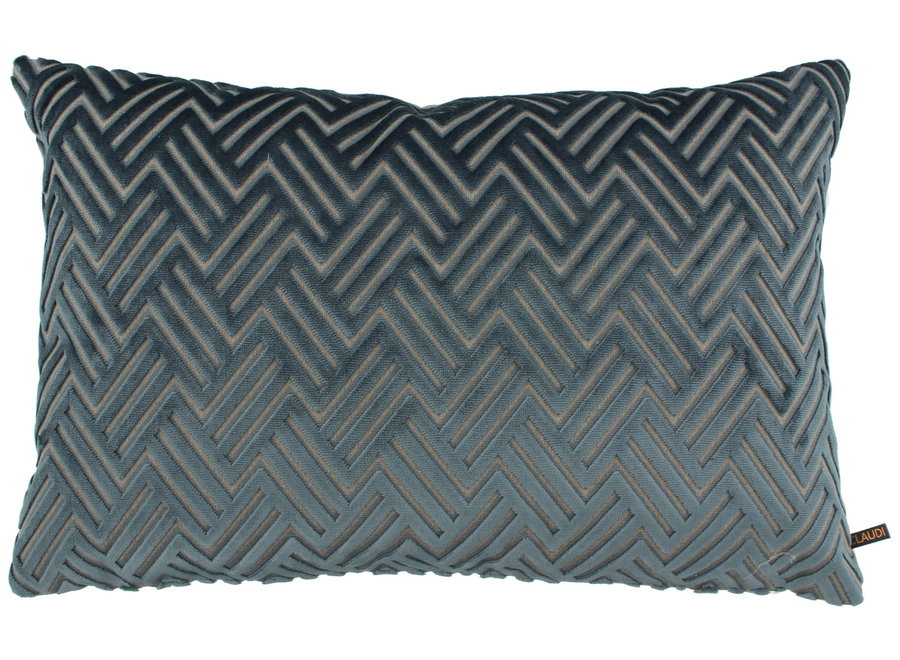 Decorative pillow Tristan Denim