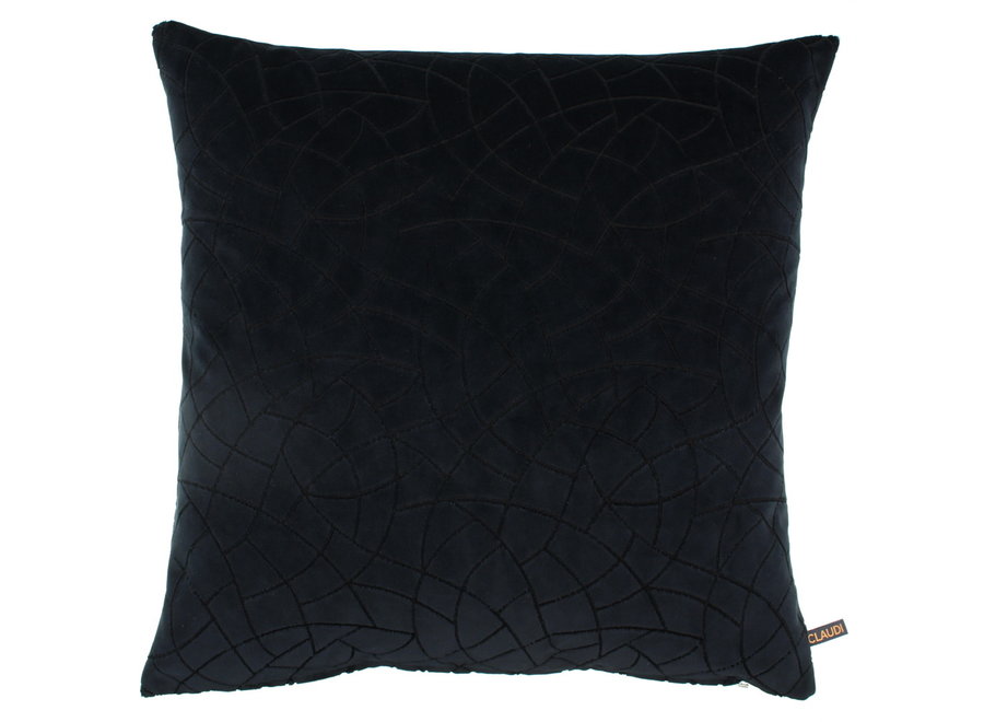 Decorative pillow Tiberio Black