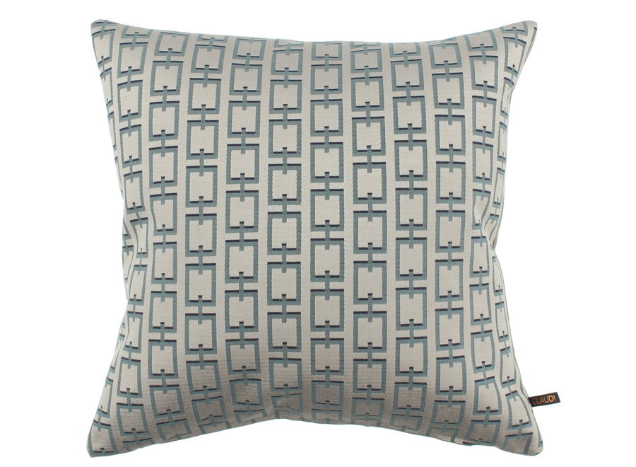 Coussin décoratif Shae Iced Blue