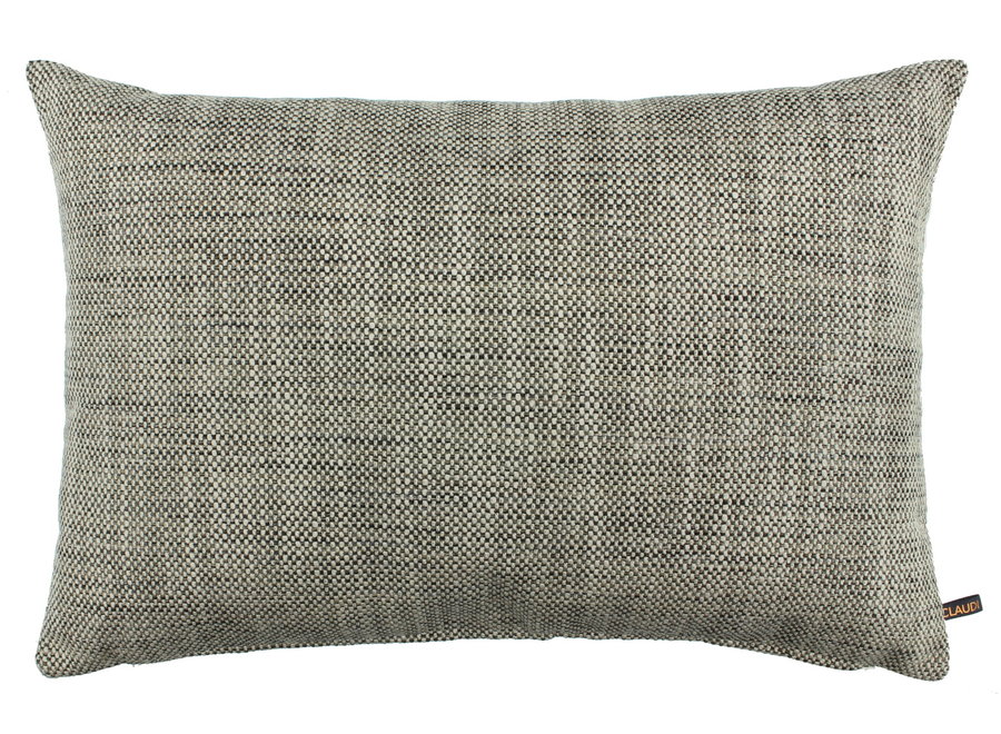 Decorative pillow Ossie Black/Sand