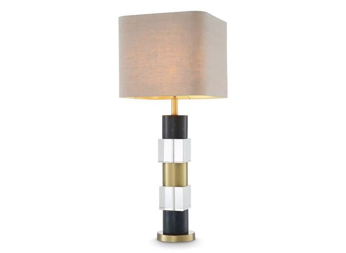 Table lamp Cullingham - Black Marble