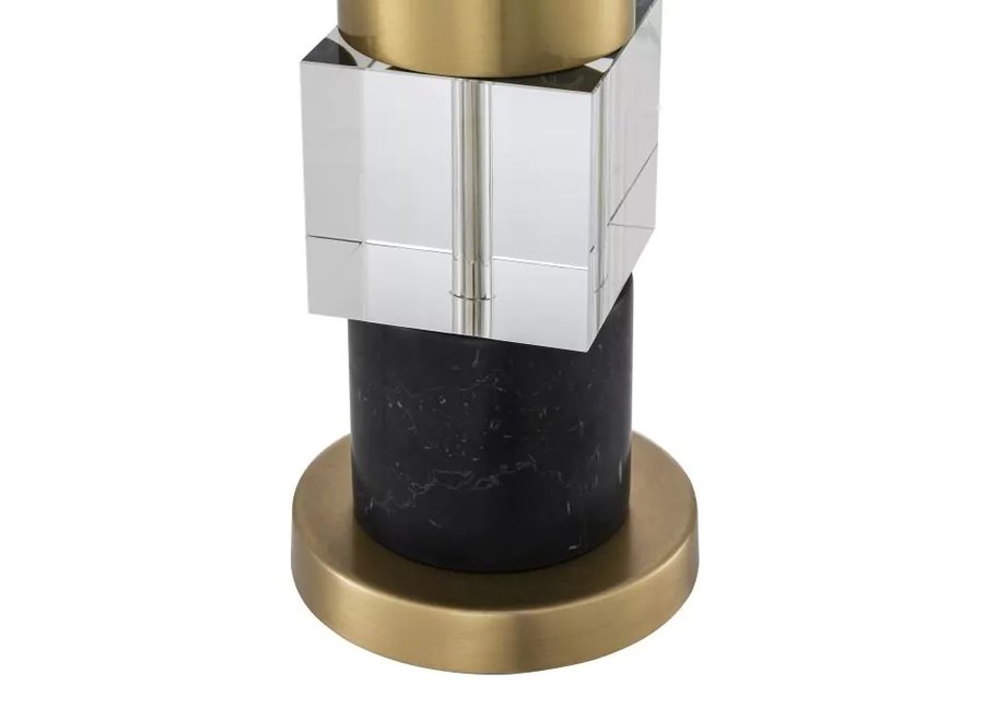 Table lamp 'Cullingham' - Black Marble