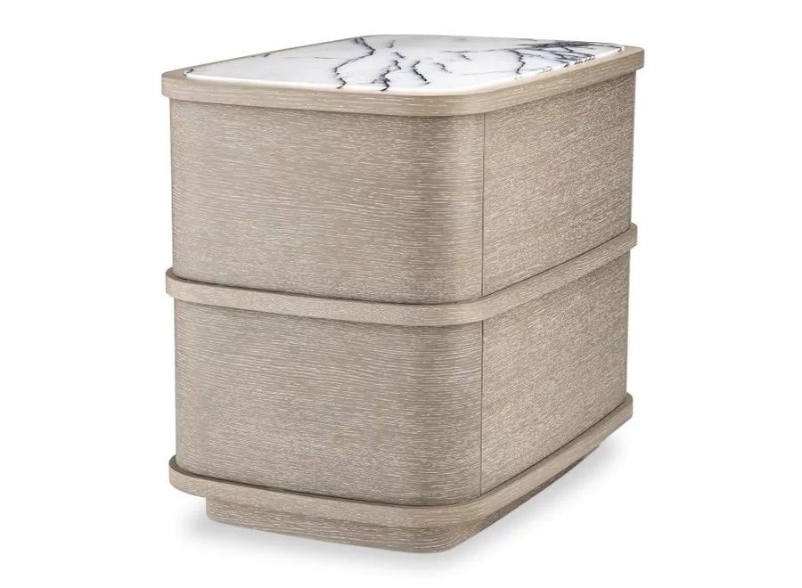 Bedside Table 'Cabana' - Washed oak