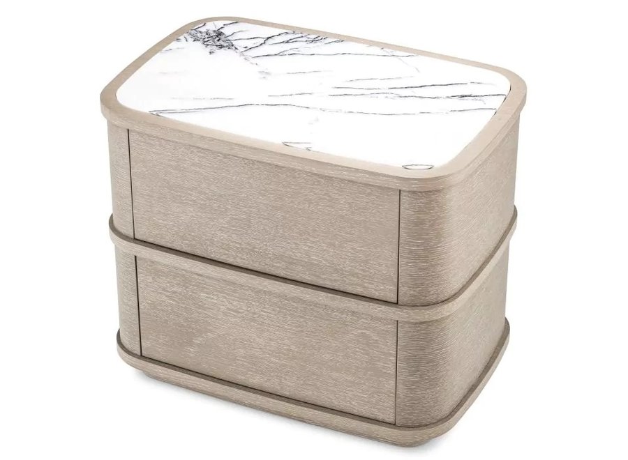 Bedside Table 'Cabana' - Washed oak