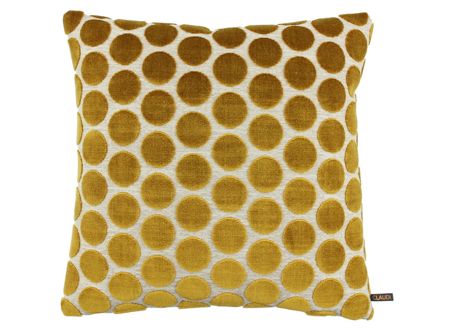Decorative pillow Fineas Mustard