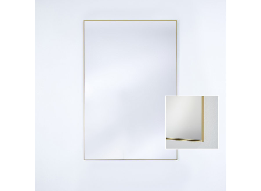 Spiegel 'Lucka' - Gold - S - Rechteckig