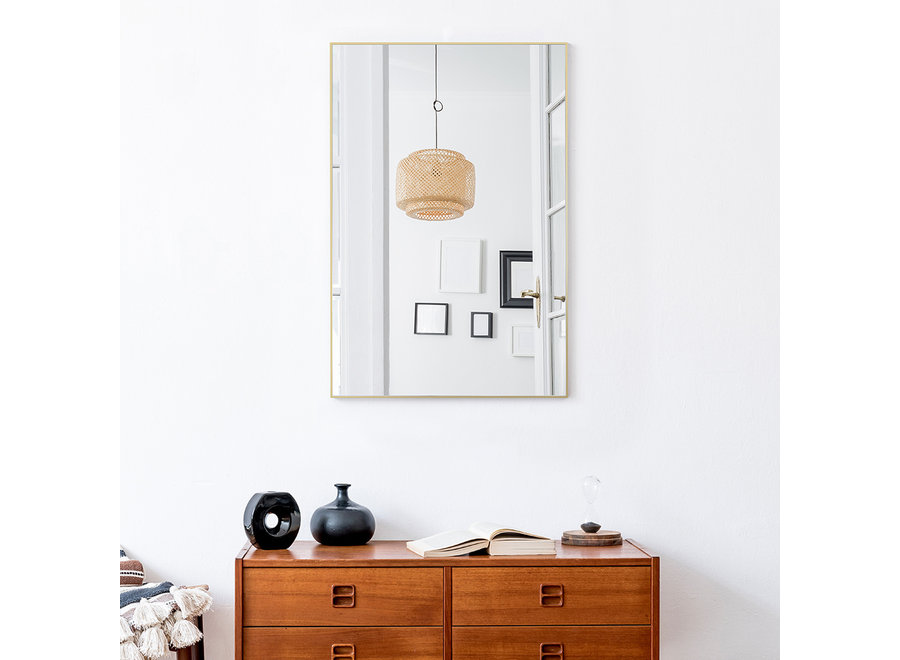 Miroir 'Lucka' - Gold - S - Rectangulaire