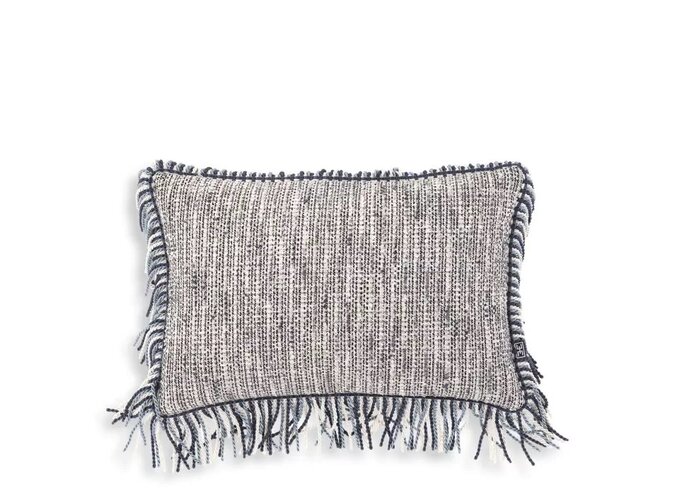 Kussen â€˜Dupre'  blue - Rectangular