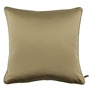 Dekoratives Kissen Dafne Dark Gold + Piping Foil Sand