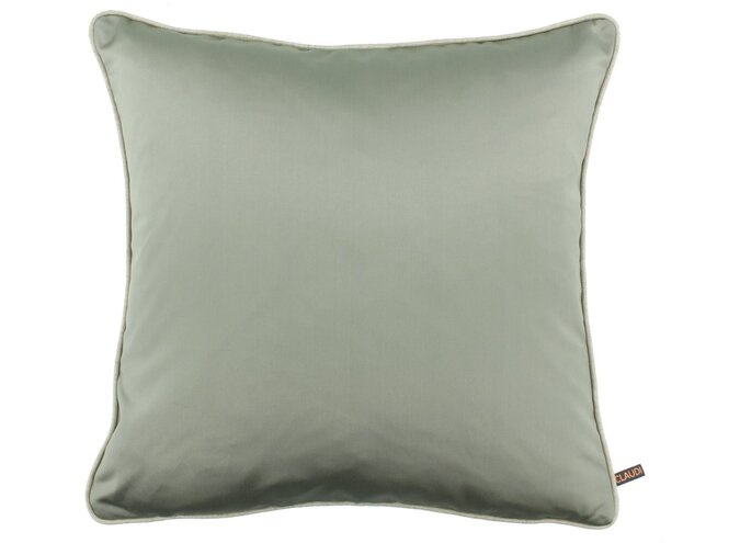 Cushion Dafne Grey/Mint + Piping Foil Sand