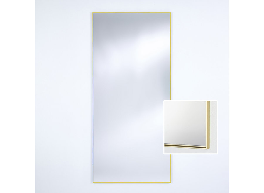 Mirror 'Lucka' Gold XL 80 x 175 cm