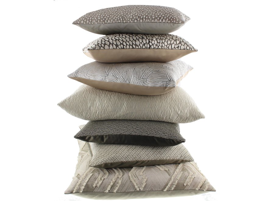 Coussin décoratif Bramana Dark Taupe