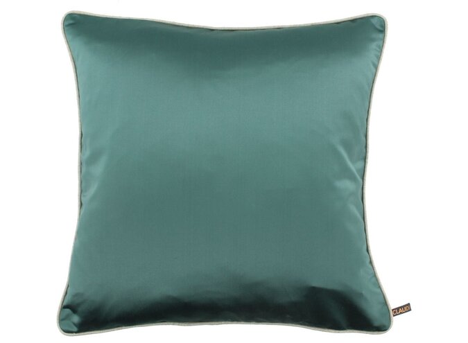 Cushion Dafne Petrol + Piping Foil Sand