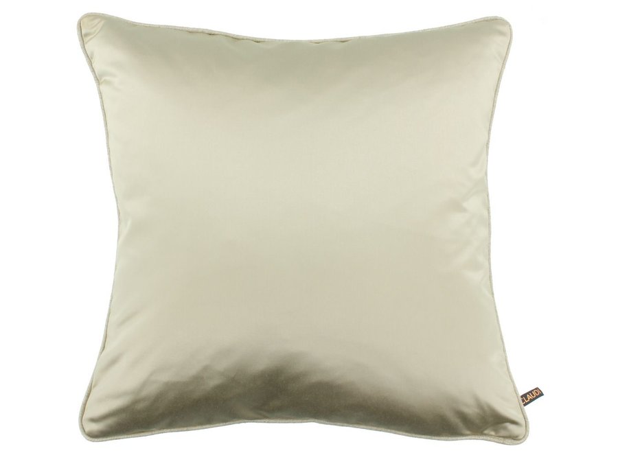 Coussin Dafne Sand + Piping Foil Sand